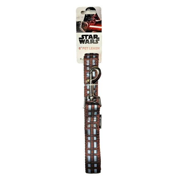 Disney Other - Star Wars Chewy Chewbacca 6' Pet Leash NEW Disney Dog Walking